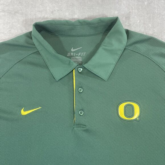 Nike Oregon Ducks Mens XXL NCAA Golf Polo - Picture 2 of 7